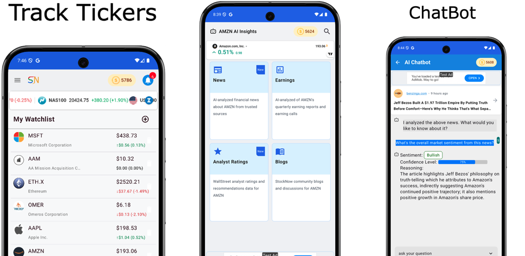 StockNow product screenshot